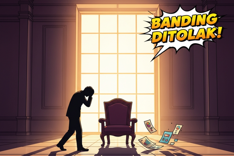 <b>Kalah Banding PPh 4 (2) Karena Tidak Hadir Sidang Tiga Kali</b>